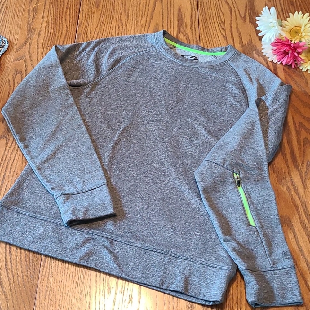 Champion Like New Pullover Gray Sweatshirt - Ladies Small
